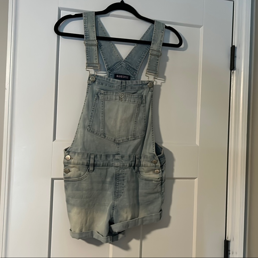 Blue Spice Light Blue Denim Overalls